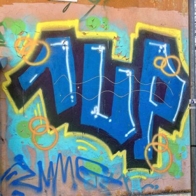 Graffiti du crew allemand 1UP